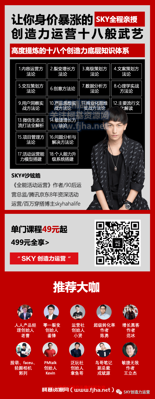 SKY创造力运营十八般武艺